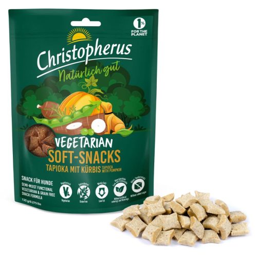Christopherus Vegetarian - Soft Snack Tapióka és tök 125gr