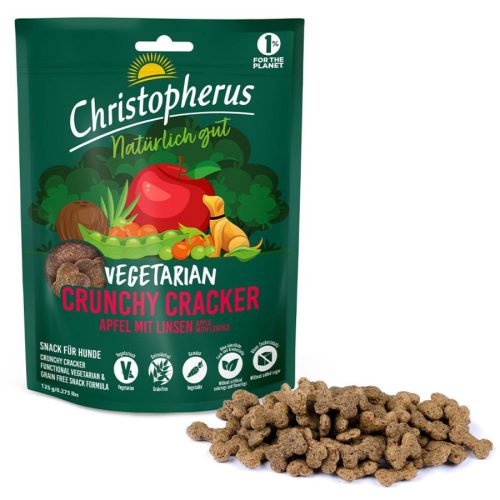 Christopherus Vegetarian - Crunchy Snack alma és lencse 125g