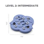 Dog Hide N' Slide Lila interaktív csemege kirakós kutyajáték