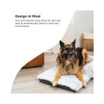 Nap Mat Large Crate Félperemes Szőrmés kutyaágy 91x58cm