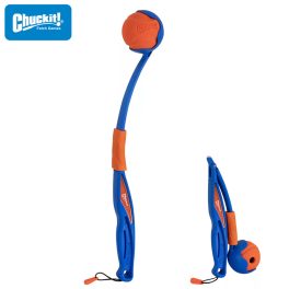   Chuckit! Fetch&fold mini hajító +1 db Chuckit! labda M-es méretben