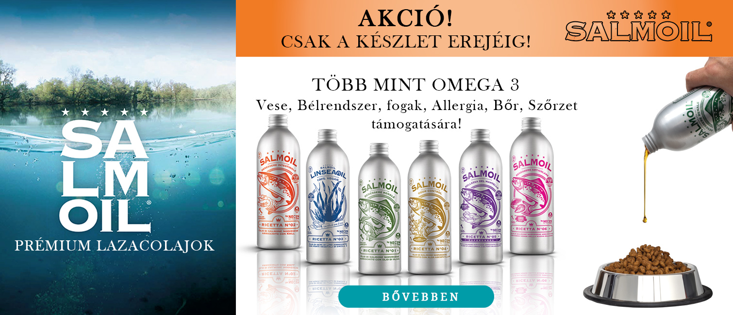 Salmoil lazacolaj termékek akciósan a készlet erejéig!